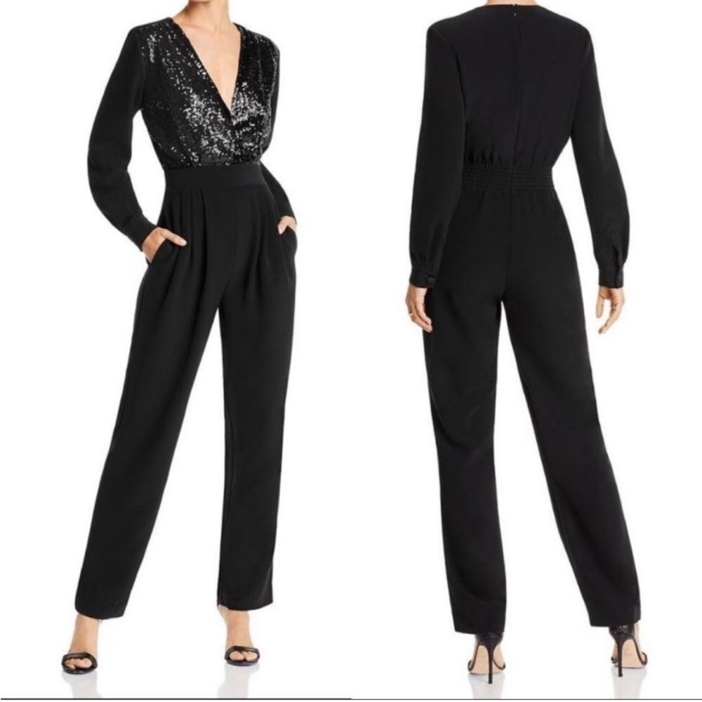LINI XS Jumpsuit Sequins Long Sleeve NWT